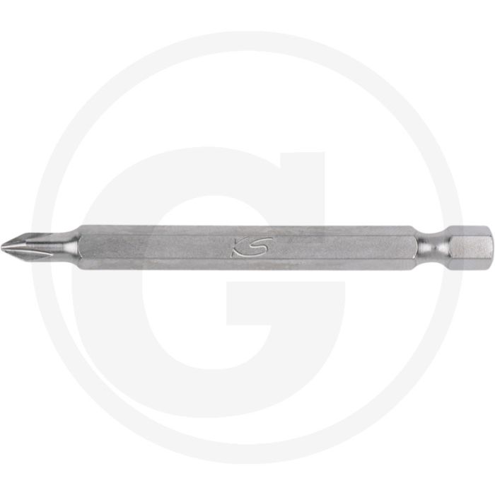 Ks tools 1/4" classic bit für kreuzschlitz-schrauben ph2, 75mm, vernickelt - ideal für Handwerk und Industrie Ks tools 1/4" classic bit für kreuzschlitz-schrauben ph2, 75mm, vernickelt - ideal für Handwerk und Industrie