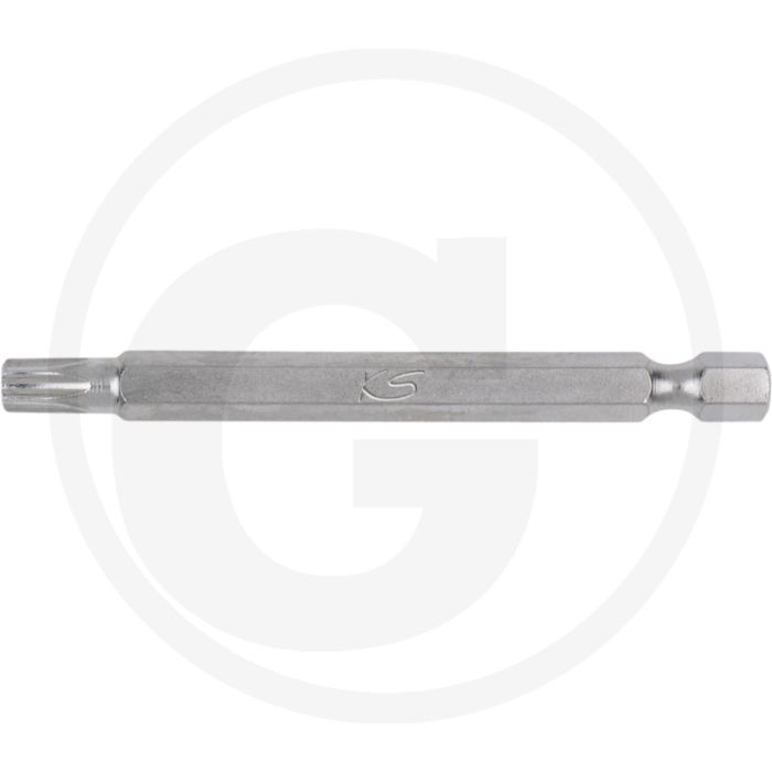 Ks tools 1/4" classic bit für tx schrauben, 75mm, t15 - torx, 6.2x6.2x75mm, s2 spezialstahl Ks tools 1/4" classic bit für tx schrauben, 75mm, t15 - torx, 6.2x6.2x75mm, s2 spezialstahl