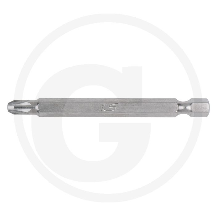 Ks tools 1/4" classic bit pz2, 75mm, verpakt per 5 - vernikkeld, speciaal-werkzeugstahl Ks tools 1/4" classic bit pz2, 75mm, verpakt per 5 - vernikkeld, speciaal-werkzeugstahl