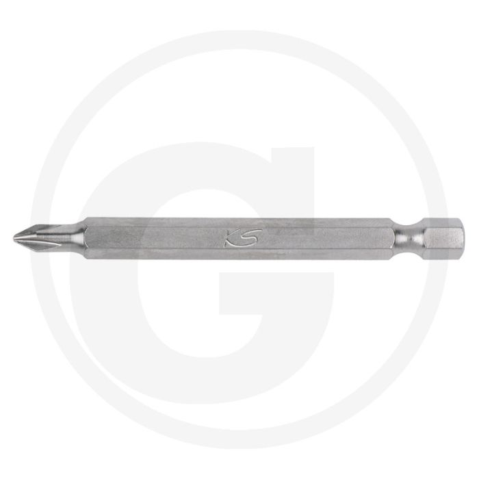 Ks tools 1/4" bit ph, 75mm, ph00 - vernickelt, din 3126 / iso 1173-e6.3 Ks tools 1/4" bit ph, 75mm, ph00 - vernickelt, din 3126 / iso 1173-e6.3