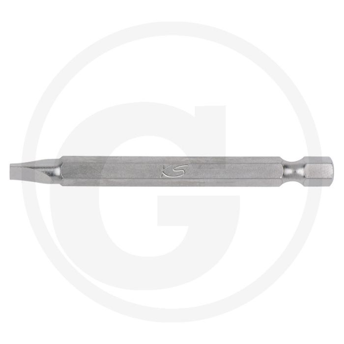Ks tools 1/4" bit schlitz, 75mm, 5.5mm - vernickelt, din 3126, iso 1173 Ks tools 1/4" bit schlitz, 75mm, 5.5mm - vernickelt, din 3126, iso 1173