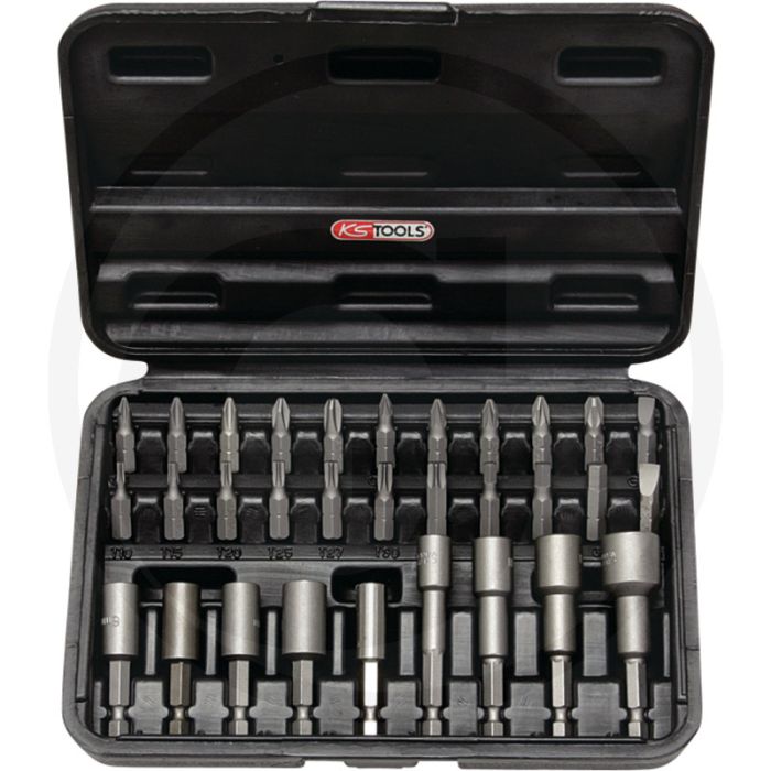 Ks tools 1/4" classic bit und einschraubwerkzeug, 31-teilig - idealer satz für sanitär, heizung und kühlung Ks tools 1/4" classic bit und einschraubwerkzeug, 31-teilig - idealer satz für sanitär, heizung und kühlung