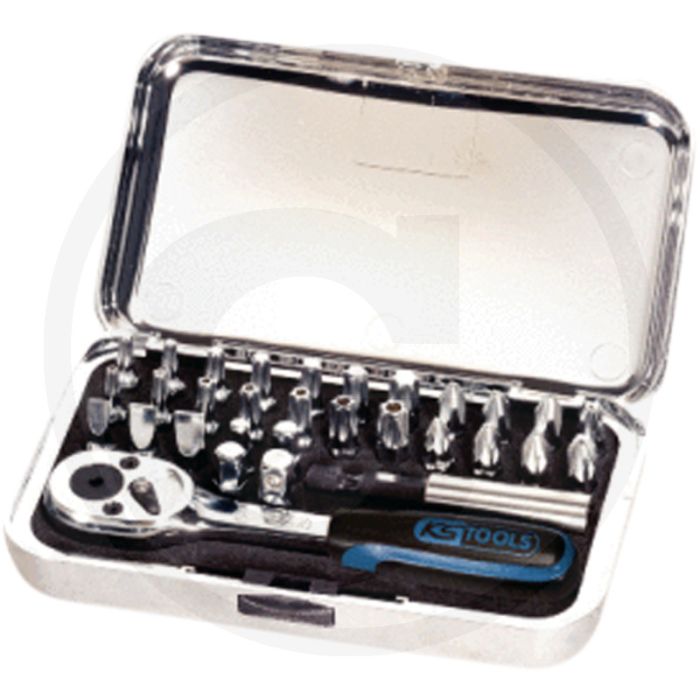 Ks tools ks tools Jeu d'embouts chromeplus® 1/4", 31 pièces - pour vis à main et vis électriques Ks tools ks tools Jeu d'embouts chromeplus® 1/4", 31 pièces - pour vis à main et vis électriques