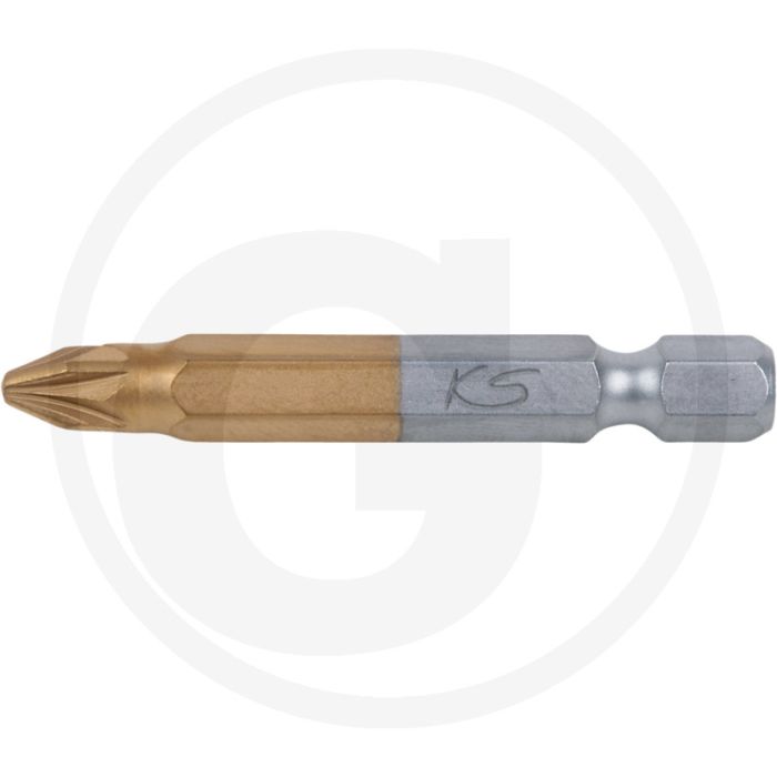 Ks tools Embout en étain 1/4", 50mm, pz1 - revêtement en titane, idéal pour l'artisanat et l'industrie Ks tools Embout en étain 1/4", 50mm, pz1 - revêtement en titane, idéal pour l'artisanat et l'industrie