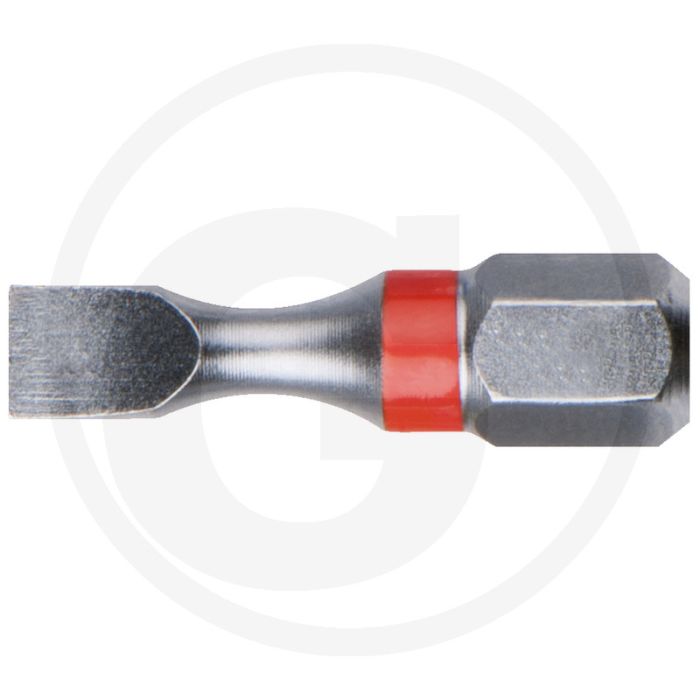 Ks tools 1/4" torsionpower bit, zaagsnede, 25mm, 6mm - geschikt voor hand- en elektroschroevendraaiers Ks tools 1/4" torsionpower bit, zaagsnede, 25mm, 6mm - geschikt voor hand- en elektroschroevendraaiers