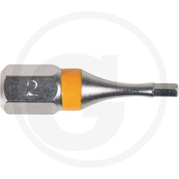 Ks tools, embout TorsionPower 1/4" à six pans creux, 25 mm, 2 mm - zone de torsion pour embouts dynamométriques