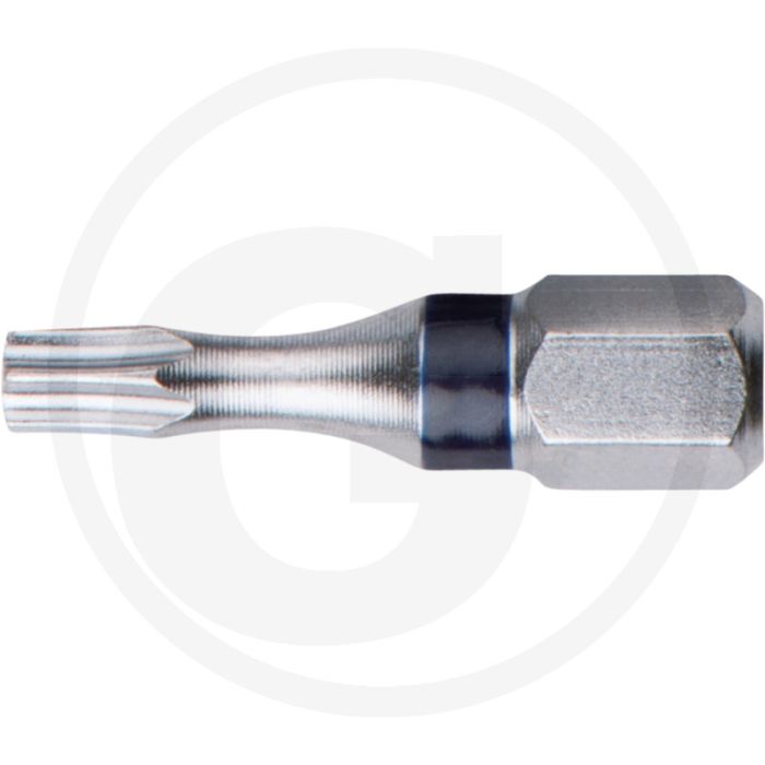 Ks tools 1/4" torsionpower bit tx, 25mm, tb10, met boring - voor hand- en elektroschroeven Ks tools 1/4" torsionpower bit tx, 25mm, tb10, met boring - voor hand- en elektroschroeven