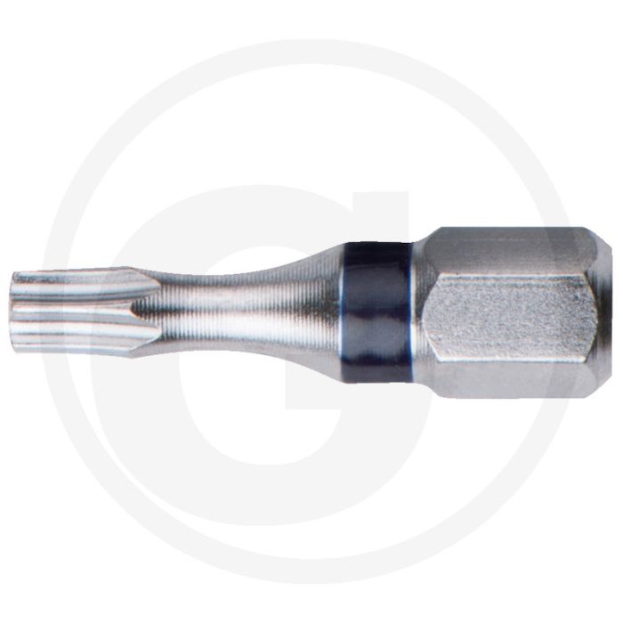 Ks tools 1/4" torsionpower bit tx 25mm tb30 - mit bohrung