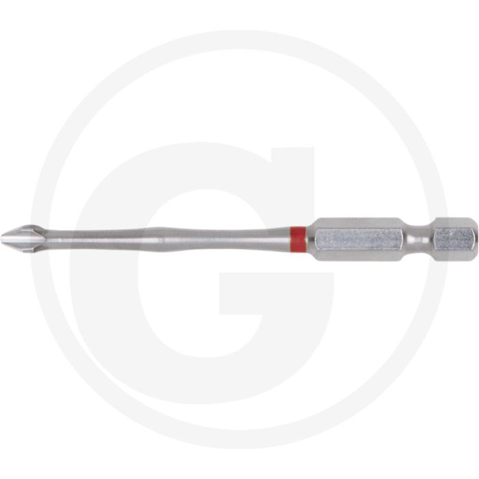 Ks tools 1/4" torsionpower bit, 75mm, ph3 - sechskantantrieb, rot, s2 spezialstahl
