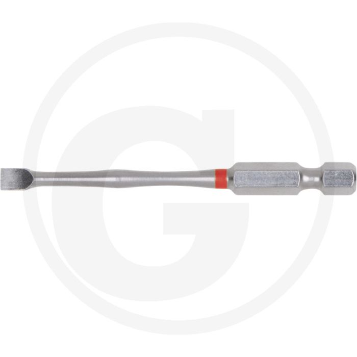 Ks tools 1/4" Torsionpower Bit, Sägeschnitt, 75mm, 5mm - Sechskantantrieb, farbcodiert, vernickelt
