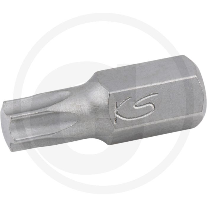 Ks tools 10mm classic bit for tx screws, l=30mm, t10 - torx, 10x10x30mm, s2 special steel Ks tools 10mm classic bit for tx screws, l=30mm, t10 - torx, 10x10x30mm, s2 special steel
