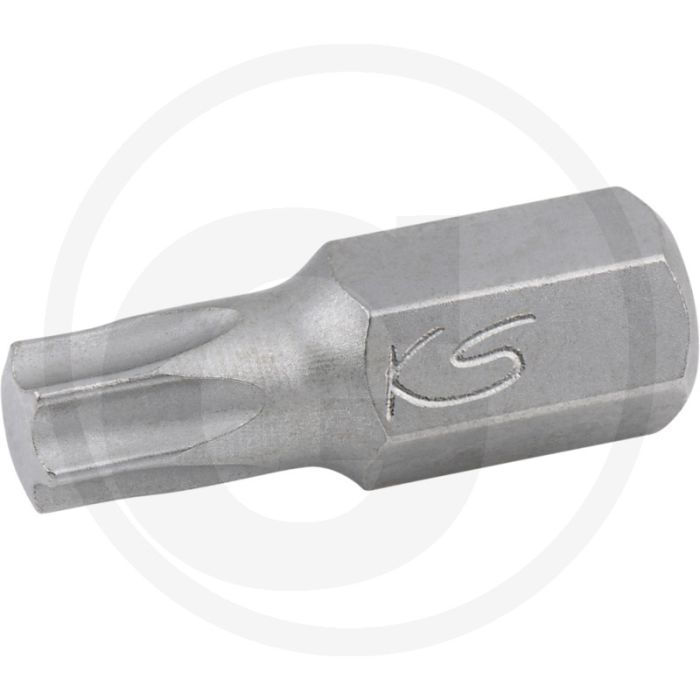 Ks tools 10mm classic bit für tx schrauben, l=30mm, t50 - torx, 10mm, verstärkte ausführung Ks tools 10mm classic bit für tx schrauben, l=30mm, t50 - torx, 10mm, verstärkte ausführung