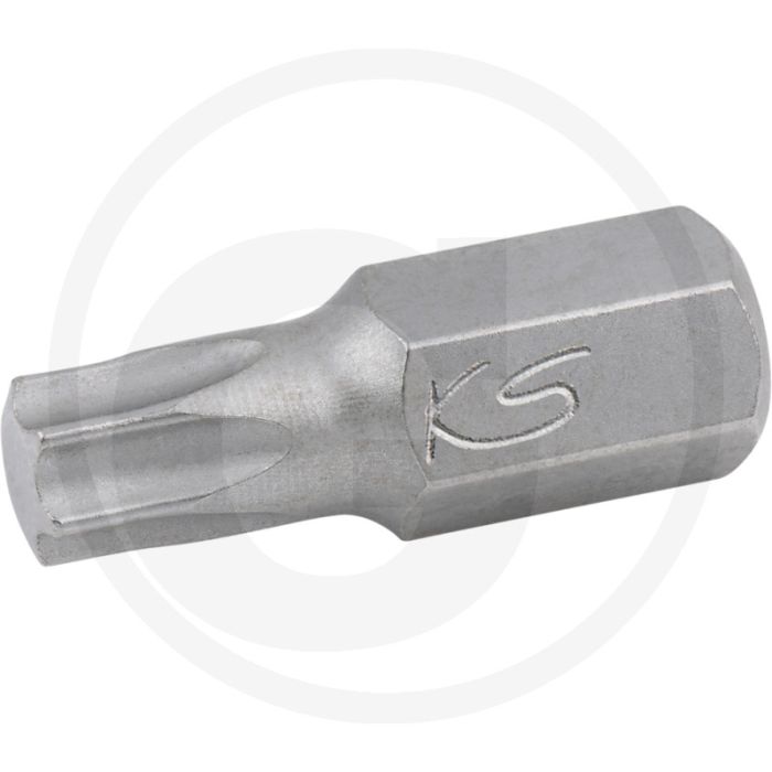 Ks tools 10mm classic bit für tx schrauben, l=30mm, t60 - torx, 10mm, verstärkte ausführung Ks tools 10mm classic bit für tx schrauben, l=30mm, t60 - torx, 10mm, verstärkte ausführung