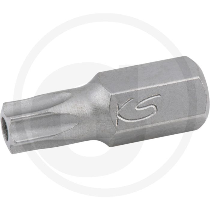 Ks tools 10mm classic Bit für tx-gebohrte Schrauben, l=30mm, tb60 - tx-torx® mit Bohrung Ks tools 10mm classic Bit für tx-gebohrte Schrauben, l=30mm, tb60 - tx-torx® mit Bohrung