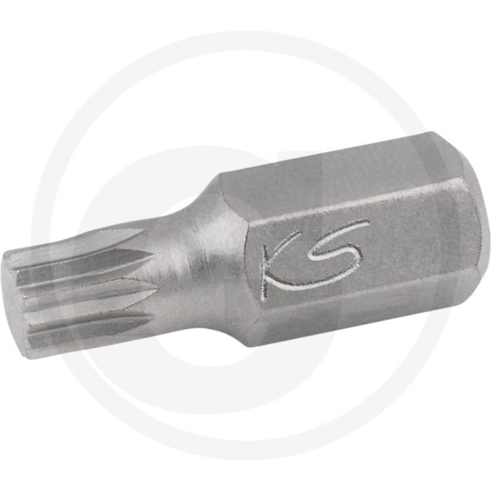 Ks tools 10mm classic bit für vielzahn schrauben, l=30mm, m6 - verstärkte ausführung Ks tools 10mm classic bit für vielzahn schrauben, l=30mm, m6 - verstärkte ausführung