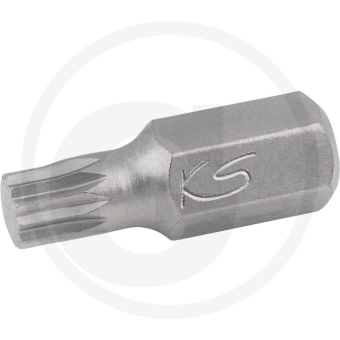 Ks tools 10mm classic bit für vielzahn schrauben, l=30mm, m12 - verstärkte ausführung Ks tools 10mm classic bit für vielzahn schrauben, l=30mm, m12 - verstärkte ausführung