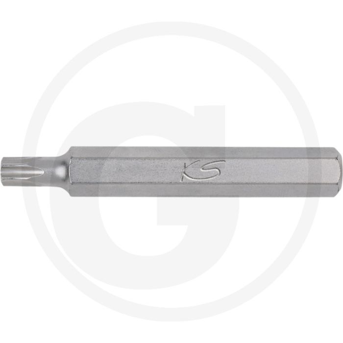 Ks tools 10mm classic bit voor tx-schroeven, l=75mm, t20 - torx, 10mm, verstärkte ausführung Ks tools 10mm classic bit voor tx-schroeven, l=75mm, t20 - torx, 10mm, verstärkte ausführung