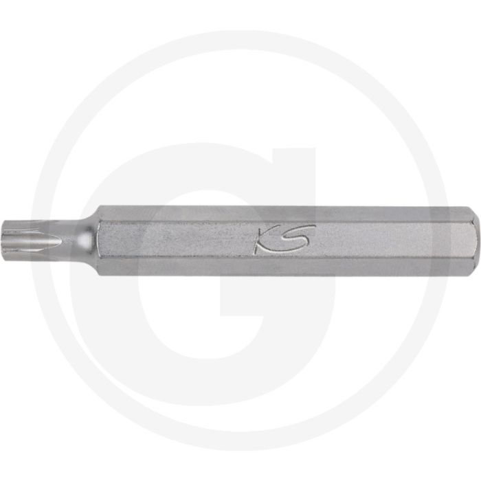 Ks tools 10mm classic bit voor tx-schroeven, l=75mm, t25 - versterkte uitvoering met torx-profiel Ks tools 10mm classic bit voor tx-schroeven, l=75mm, t25 - versterkte uitvoering met torx-profiel