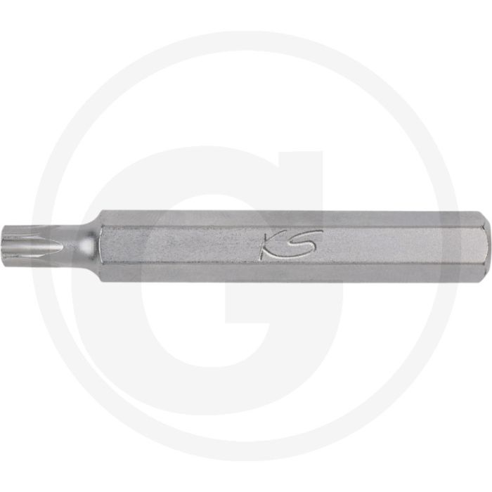 Ks tools 10mm classic bit voor tx-schroeven, l=75mm, t40 - torx, 10mm, verstärkte ausführung