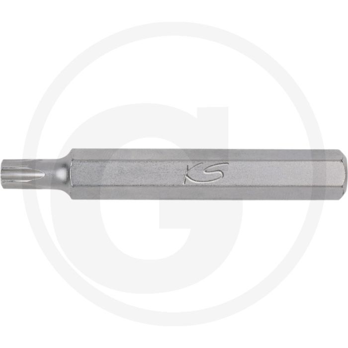 Ks tools 10mm classic bit voor tx-schroeven, l=75mm, t50 - torx, 10mm, verstärkte ausführung Ks tools 10mm classic bit voor tx-schroeven, l=75mm, t50 - torx, 10mm, verstärkte ausführung