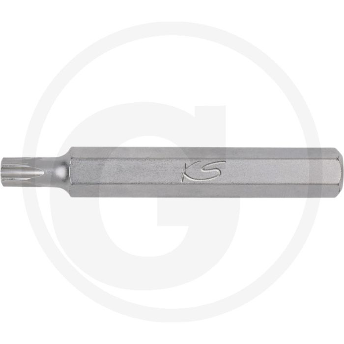 Ks tools 10mm classic bit voor tx-schroeven, l=75mm, t60 - versterkte uitvoering Ks tools 10mm classic bit voor tx-schroeven, l=75mm, t60 - versterkte uitvoering