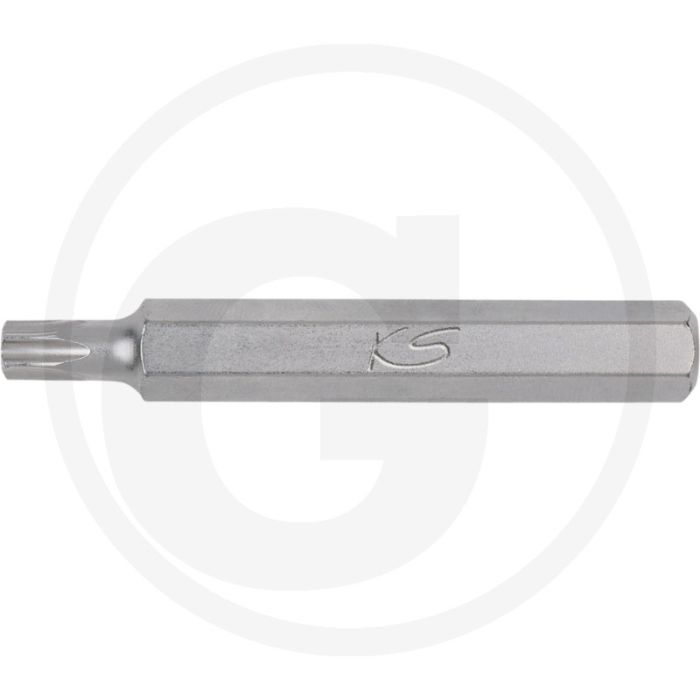 Ks tools 10mm classic bit voor tx-schroeven, l=75mm, t70 - versterkte uitvoering Ks tools 10mm classic bit voor tx-schroeven, l=75mm, t70 - versterkte uitvoering