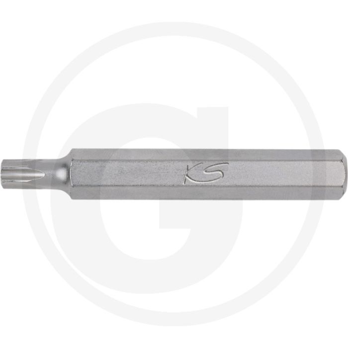 Ks tools 10mm classic bit voor tx-schroeven met boring, l=75mm, tb40 - tx-torx® met boring Ks tools 10mm classic bit voor tx-schroeven met boring, l=75mm, tb40 - tx-torx® met boring