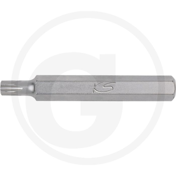Ks tools 10mm classic bit voor tx-schroeven met boring, l=75mm, tb45 - tx-torx® met boring Ks tools 10mm classic bit voor tx-schroeven met boring, l=75mm, tb45 - tx-torx® met boring
