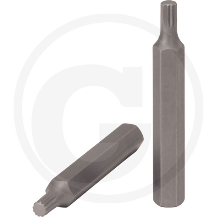 Ks tools 10mm classic bit für vielzahn schrauben, l=75mm, m10 - verstärkte ausführung Ks tools 10mm classic bit für vielzahn schrauben, l=75mm, m10 - verstärkte ausführung