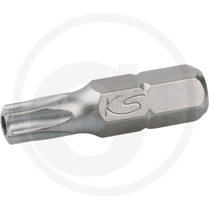 Ks tools 5/16" classic bit tx, bohrung, 30mm, tb27 - tx-torx® mit stirnlochbohrung Ks tools 5/16" classic bit tx, bohrung, 30mm, tb27 - tx-torx® mit stirnlochbohrung