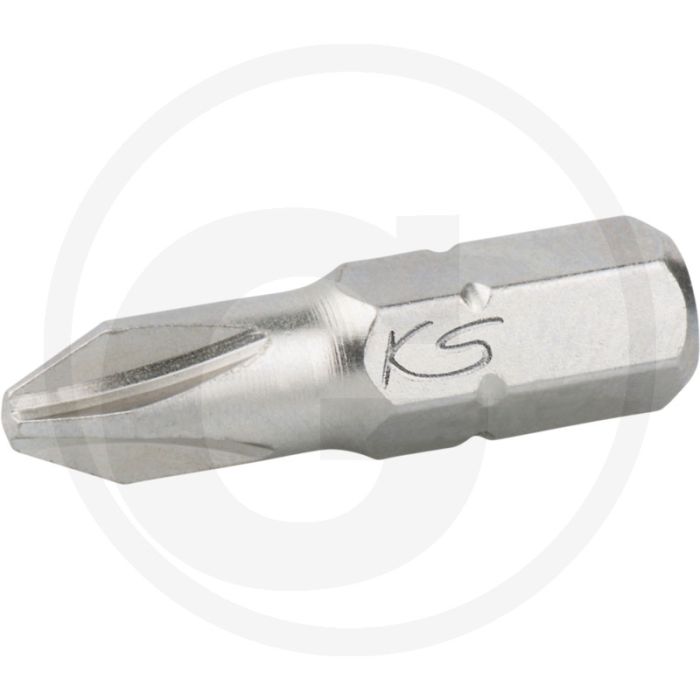 Ks tools 5/16" classic bit für kreuzschlitz-schrauben ph, 30mm, ph2 - verstärkte ausführung