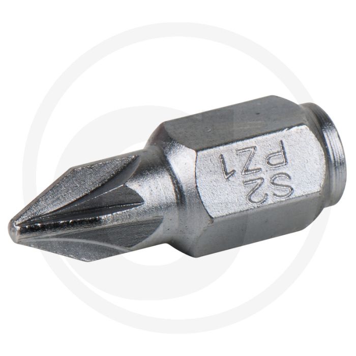 Ks tools 1/4" mini bit f. kreuz-schlitz-schrauben pz2, 18mm - sehr flache bauform Ks tools 1/4" mini bit f. kreuz-schlitz-schrauben pz2, 18mm - sehr flache bauform