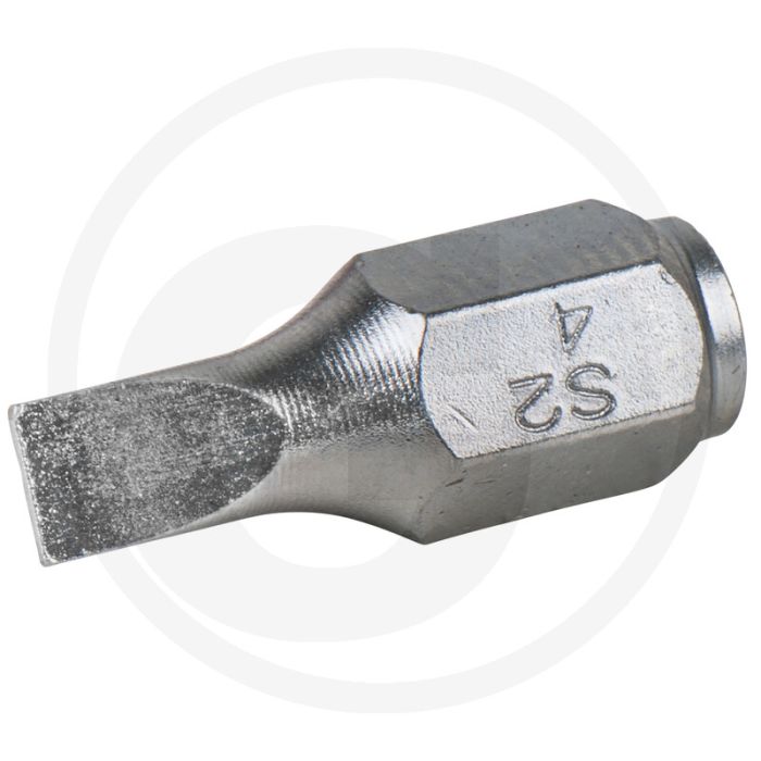 Ks tools 1/4" mini-bit für schlitz-schrauben 6,0 mm, 18 mm - sehr flache bauform Ks tools 1/4" mini-bit für schlitz-schrauben 6,0 mm, 18 mm - sehr flache bauform
