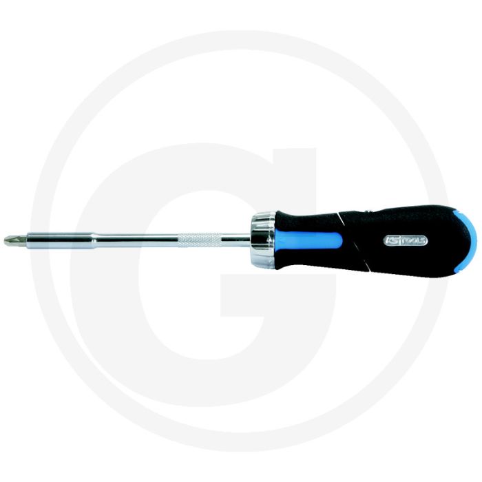 Ks tools 1/4" revolver-ratschen-bit-schroevendraaier, 7-delig - 40 nm drehmoment