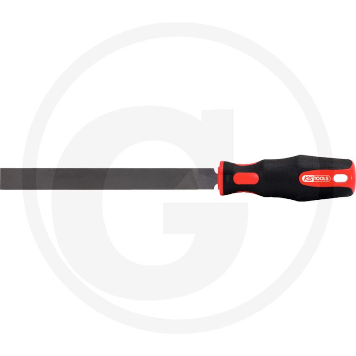 Ks tools vlakvijl, din 7261, form b, 350mm, handvat 2 - speciaal-werkzeugstahl Ks tools vlakvijl, din 7261, form b, 350mm, handvat 2 - speciaal-werkzeugstahl