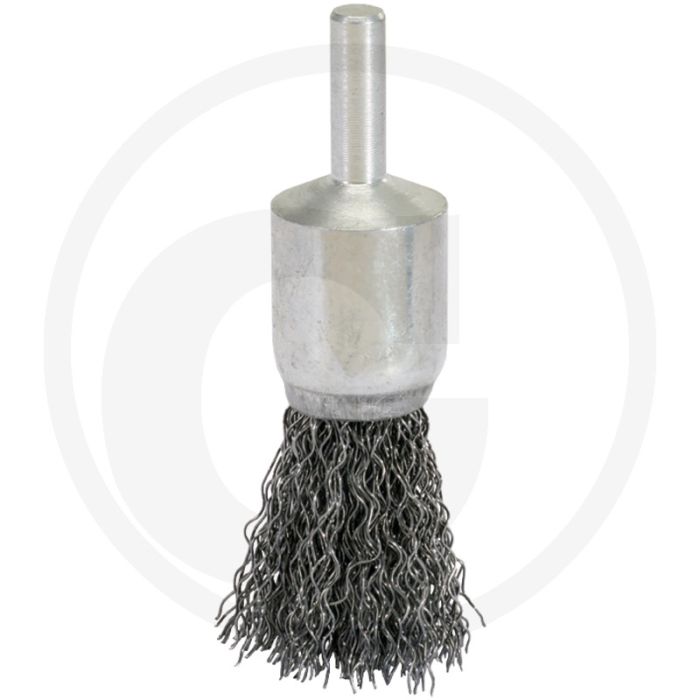 Ks tools penseelborstel, staaldraad, 0,3 mm, Ø 19 Ø 19 mm - voor gebruik met bohrmaschinen - 65mm Ks tools penseelborstel, staaldraad, 0,3 mm, Ø 19 Ø 19 mm - voor gebruik met bohrmaschinen - 65mm