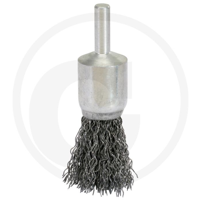 Ks tools penseelborstel, staaldraad, 0,5mm, Ø 29mm - voor gebruik met boormachines