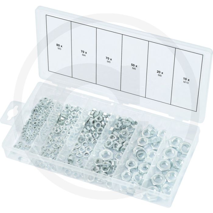 Ks tools assortiment moeren, metrisch, 300-dlg. din 934 Ks tools assortiment moeren, metrisch, 300-dlg. din 934