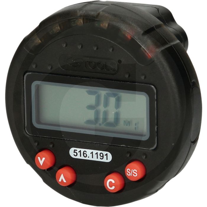 Ks tools digitaler drehwinkelmesser mit magnet, Ø 55,0 mm - winkelgenauigkeit: ± 2%