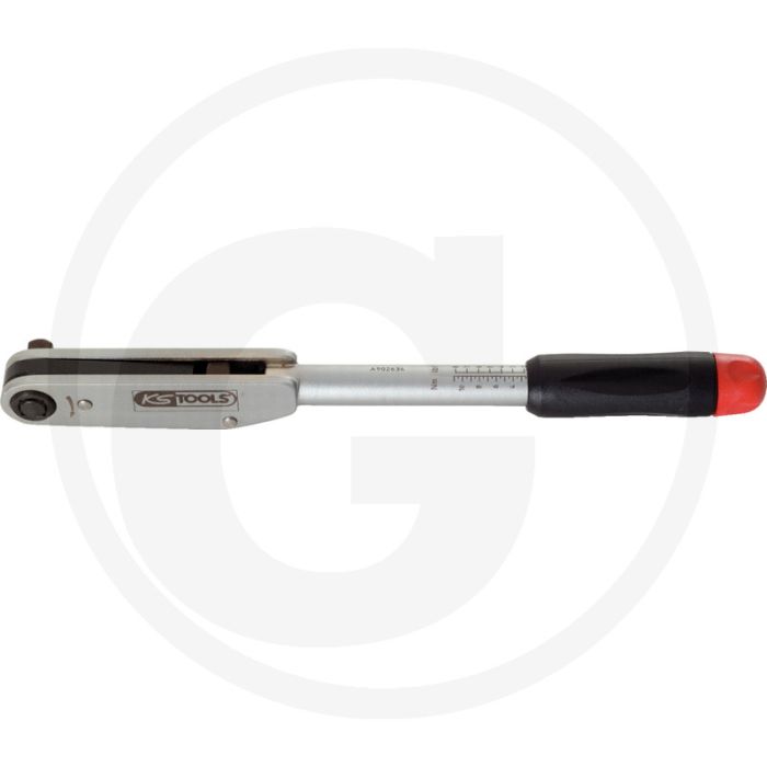 Ks tools 1/2" momentsleutel met doorsteekvierkant - nauwkeurigheid ±4%, 12-68nm Ks tools 1/2" momentsleutel met doorsteekvierkant - nauwkeurigheid ±4%, 12-68nm