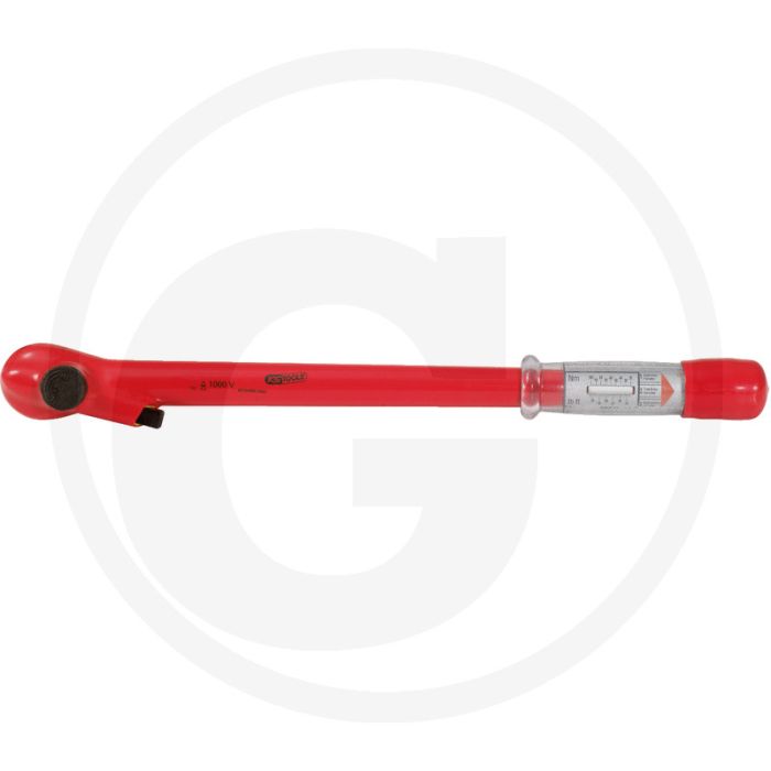 Ks tools 1/2" isolierter momentsleutel met omscha - nauwkeurigheid ±4%, 20-100nm, din en iso 6789:2003 Ks tools 1/2" isolierter momentsleutel met omscha - nauwkeurigheid ±4%, 20-100nm, din en iso 6789:2003