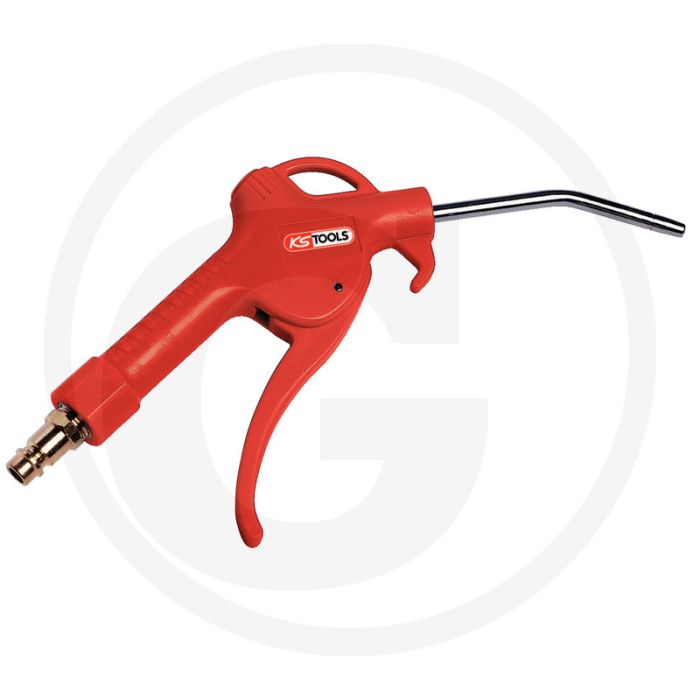 Ks tools universeel luchtdrukblaaspistool, 95 mm - ergonomische handreep, reguleerbare luchthoeveelheid