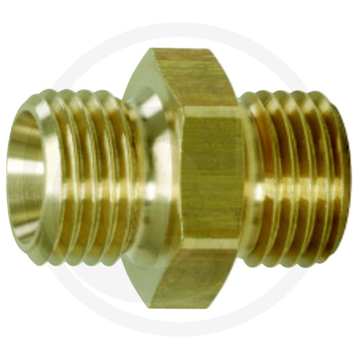 Ks tools messing-verloopnippel, 13x17 mm - nennweite 7,2 mm Ks tools messing-verloopnippel, 13x17 mm - nennweite 7,2 mm