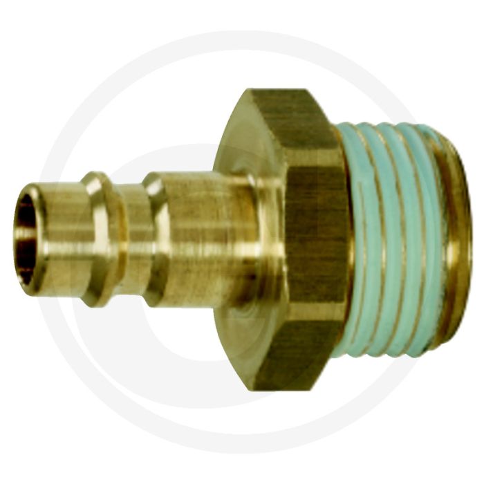 Ks tools messing-insteekkoppeling met buitendraad, 10x16 mm - nennweite 7,2 mm Ks tools messing-insteekkoppeling met buitendraad, 10x16 mm - nennweite 7,2 mm