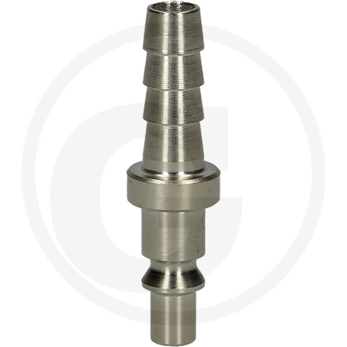 Ks tools metall-stecknippel mit schlauchtülle, Ø 10mm, 58,5 - stahl, vernickelt, für druckluftschläuche 10mm Ks tools metall-stecknippel mit schlauchtülle, Ø 10mm, 58,5 - stahl, vernickelt, für druckluftschläuche 10mm