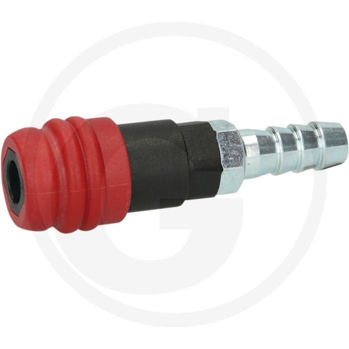 Ks tools 2 stufen-sicherheitskupplung mit schlauchtülle - selbstdichtend, nennweite 7,0 mm Ks tools 2 stufen-sicherheitskupplung mit schlauchtülle - selbstdichtend, nennweite 7,0 mm