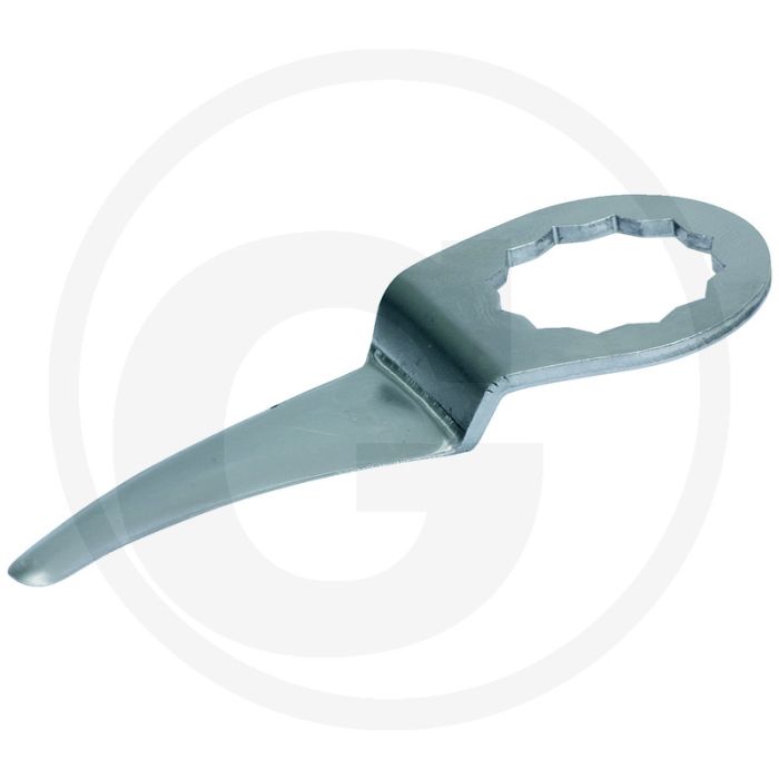 Ks tools snijmes, gebogen, snijdiepte 55mm - speciaal staal