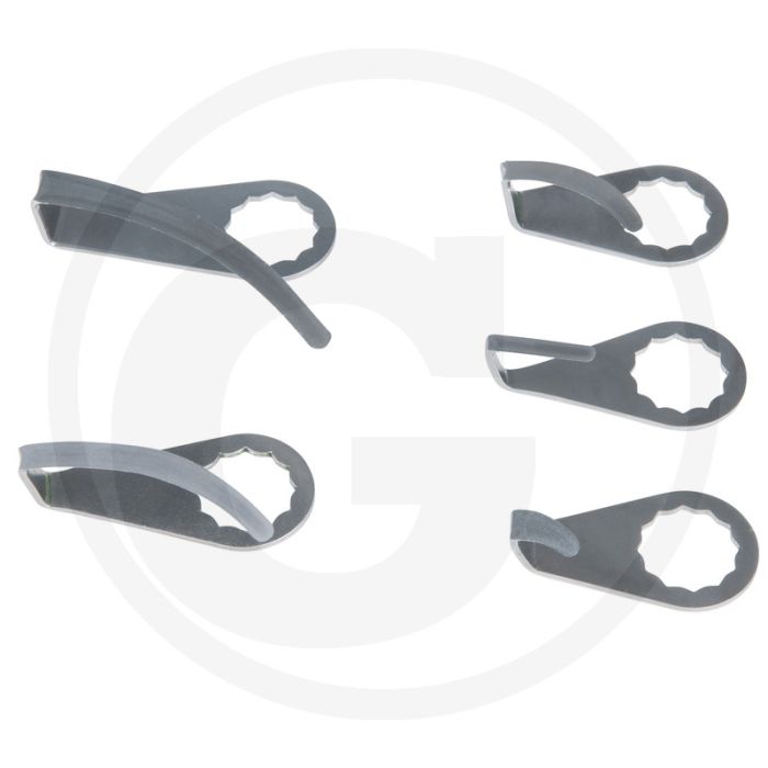 Ks tools schrapermes, gebogen, lengte mes 16 mm - speciaal-werkzeugstahl Ks tools schrapermes, gebogen, lengte mes 16 mm - speciaal-werkzeugstahl