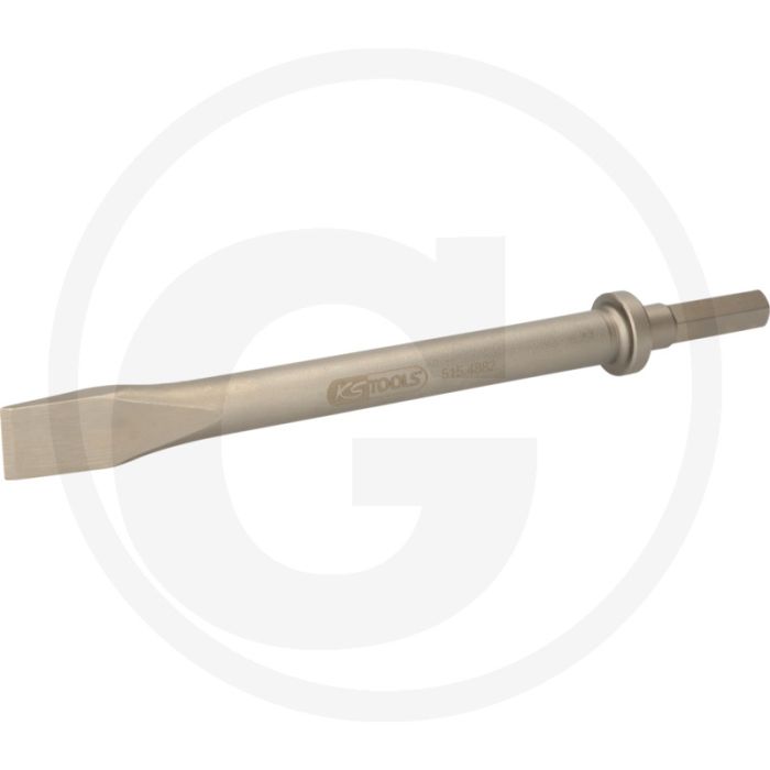 Ks tools vibro-impact flachmeissel, xl, 300 mm - druckluft-meißeladapter 15 mm