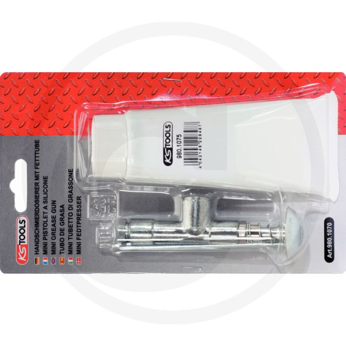 Ks tools mini-vetpomp, 100g - schmierpresse für wartungsarbeiten Ks tools mini-vetpomp, 100g - schmierpresse für wartungsarbeiten